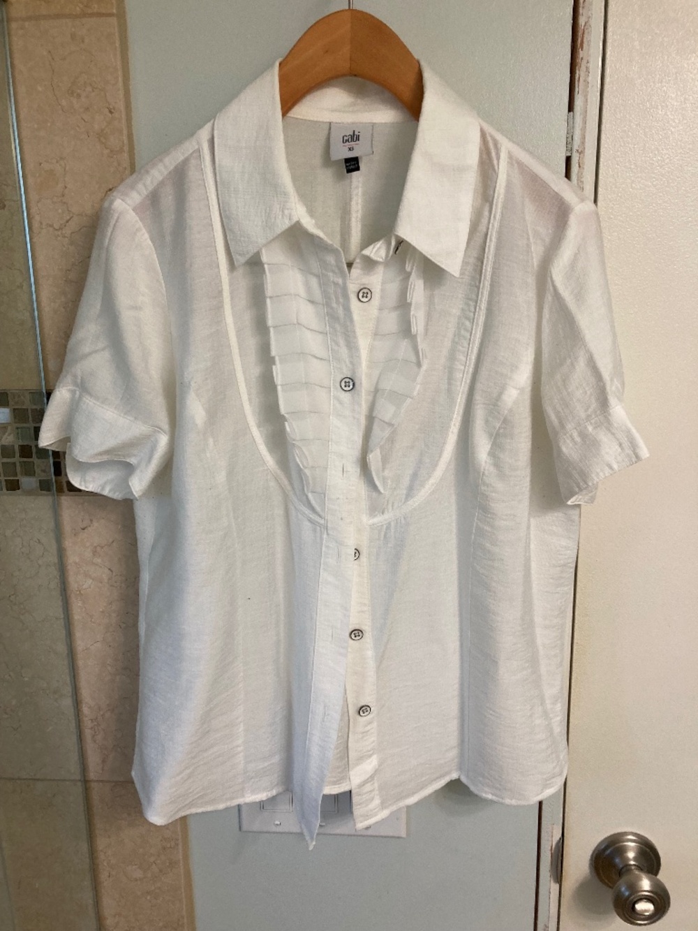 Cabi Tuxedo Top XS